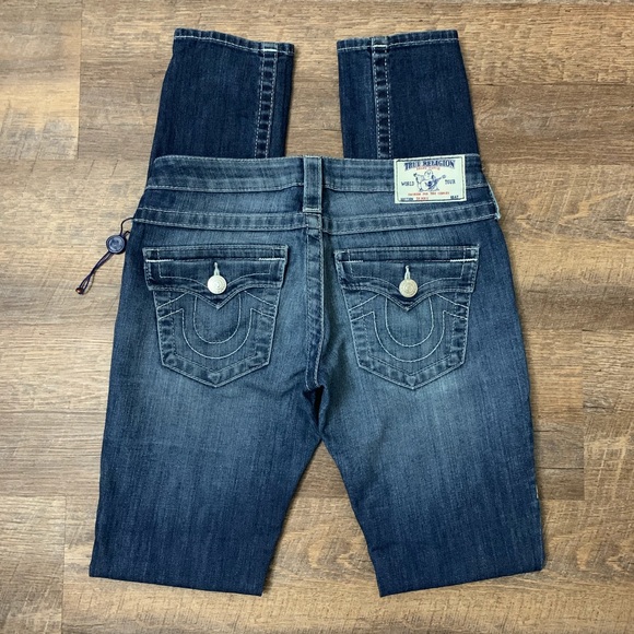 True Religion | Blue Skinny Jeans - Picture 3 of 11